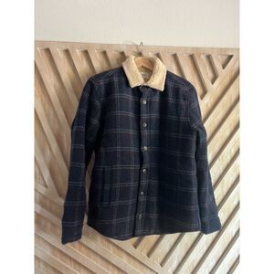 Octobre Editions Shearling Windowpane Jacket